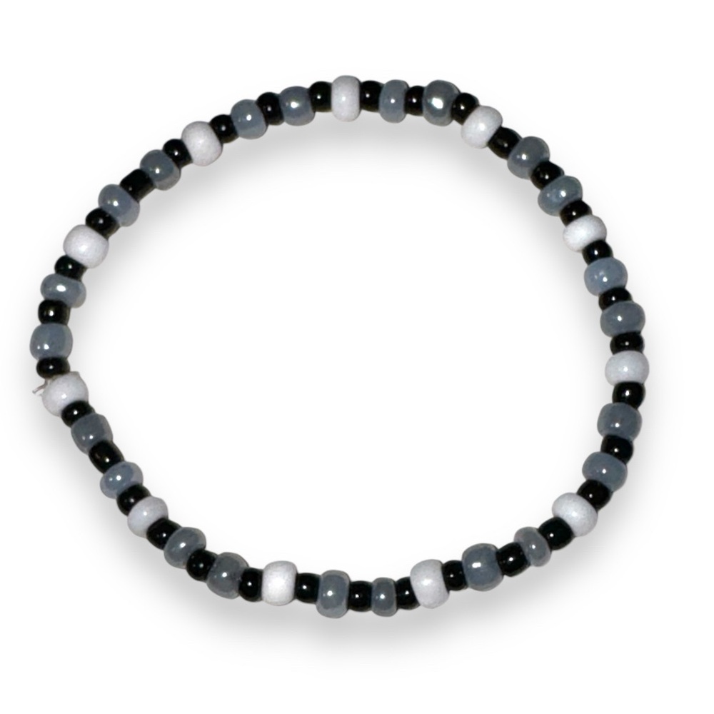 3 FOR $10 HANDCRAFTED Neutral Seed Beaded Bracelet